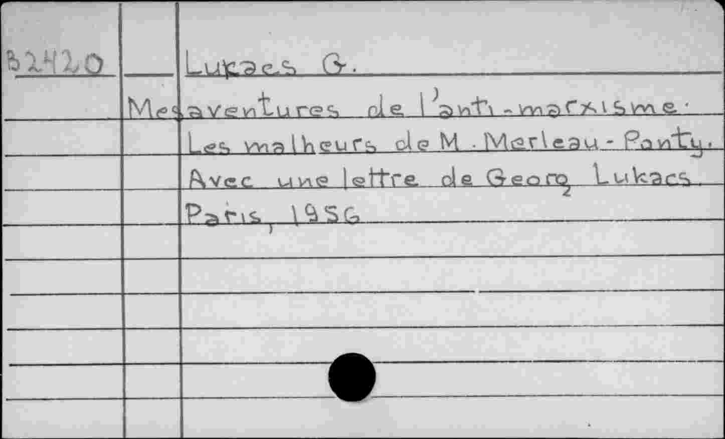 ﻿		1 Lu£/3 e.S-> (S-.
	M<=<	Veynt-u res, nie, I	- wiaC^v S?v\ & '	
		Le>s VAnalkeurs oie M ■ Marleau - PavTtij,
		ftvec uvte lettre, de fteoro	Lu^'acS	
		\<ASC,
		**	J—‘
		
		
		
		
		